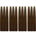 thumbnail image 2 of Zest Candle, 6-Inch, Brown 12-Piece Taper Candles, Count, 2 of 5