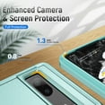 thumbnail image 5 of for Google Pixel 8 Pro Case, Phone Case Heavy Duty 2 in 1 Full Body Rugged Shockproof Hybrid Hard PC Soft TPU Bumper Drop Protective Girls Women Boy Men Covers for Google Pixel 8 Pro, Green, 5 of 6