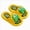 A10-Yellow, variant on Kids Toddler Slides Slippers Elastic Back Strap Comfortable Beach Pool Shower Sandals Non-Slip Lightweight Summer Indoor Outdoor Shoes for Boys Girls Gibobby,1 ,Green