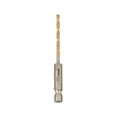 thumbnail image 2 of 1pc HSS High Speed Steel Titanium Coated Drill Bit 1/4 Hex Shank 1.5mm-6.5mm, 2 of 14