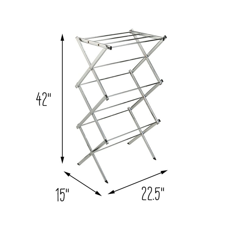 Evercare Chrome Expandable Drying Rack