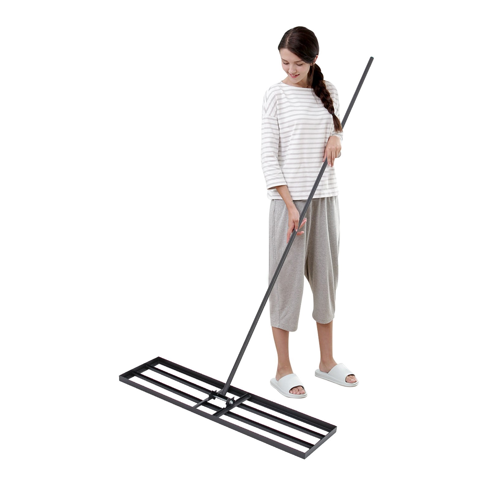 Lawn Leveling Rake, Lawn Leveler Tool, Lawn Leveling Rake for Yard, suitable for backyards, gardens, farms, lawns, yards, soccer fields, golf courses
