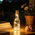 thumbnail image 4 of Solar Led Bottle Stopper String Lights 1M Copper Wire With 10 Cool White Leds For Diy Of Bottle Bodies Barbecues Wedding Party Light-Up Decoration Happy Day!, 4 of 4
