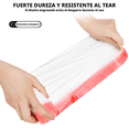 thumbnail image 4 of 3 rollos con pequeñas bolsas de basura, 4 galones grueso con pequeñas bolsas de basura, adecuadas para diferentes contenedores de basura, 60 (blanco), 4 of 5