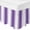 Purple, variant on Khaki White Ombre Bed Skirt Queen Size 16 Inch Drop, Adjustable & Elastic Wrap Around Bed Skirts Pleated Dust Ruffles For Twin Full Queen Cal King Base Beds, Modern Abstract Art Farmhouse Gradient