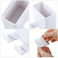 thumbnail image 2 of 3 pieces wall mount remote control holder, wall mount mobile phone holder, ABS wall mount storage box for mobile phone charging holder, remote control storage box (3 colors), 2 of 7