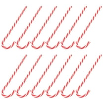 FRCOLOR 12 Pcs Twinkling Candy Cane Christmas Lawn Stakes Pathway Markers Creative Christmas Tree Decoration Gift