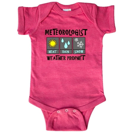 

Inktastic Meteorologist Weather Prophet Gift Baby Boy or Baby Girl Bodysuit