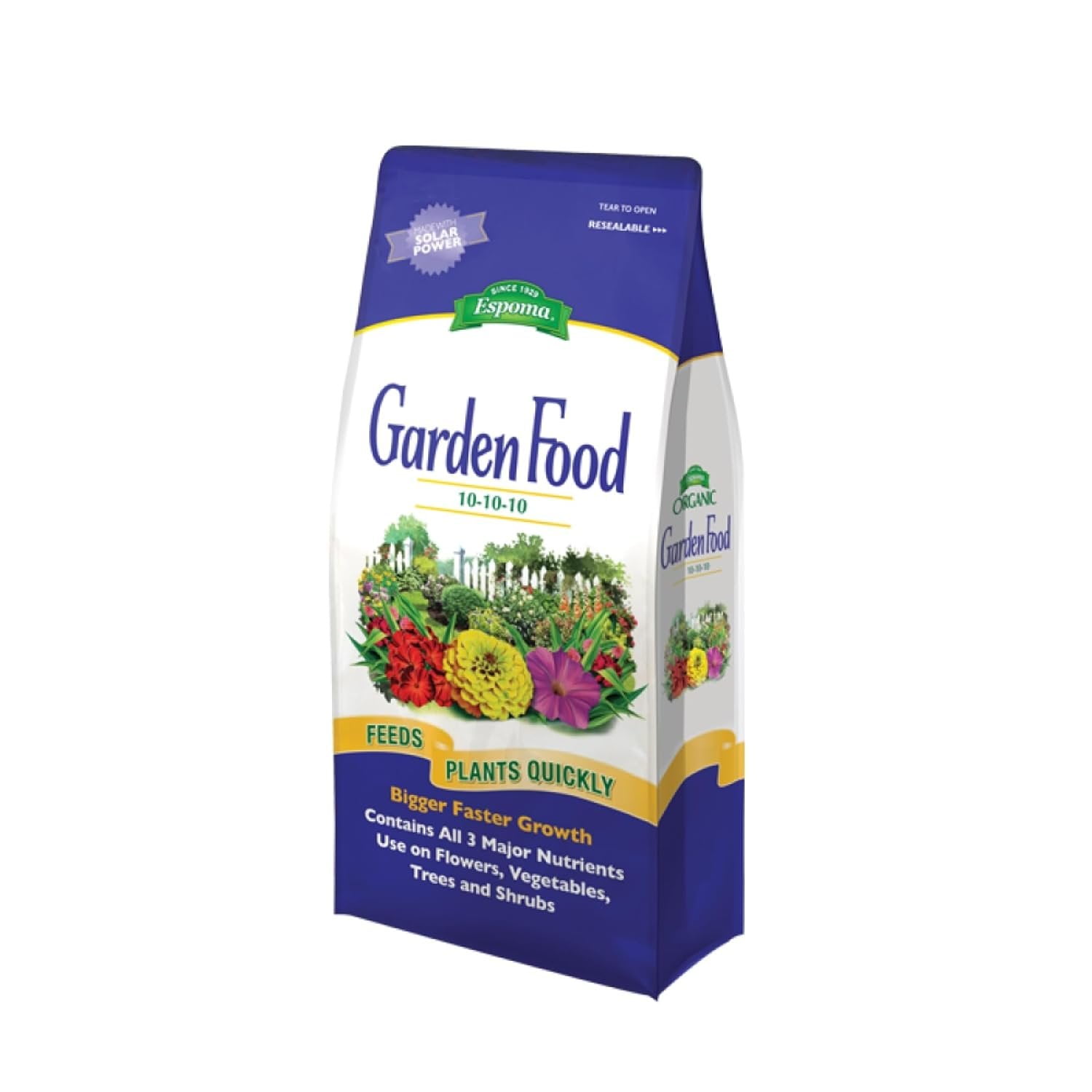 2-pack Espoma Garden Food Granules - 10-10-10 NPK, Natural Fertilizer - 2 Pack, 6.75-Pound — Outdoor & Indoor Plant Use, Easy Application