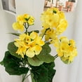 thumbnail image 4 of 1 Bunch Artificial Geranium Red Pink Flowers Plant Artificial Flower Home Decor, 4 of 10