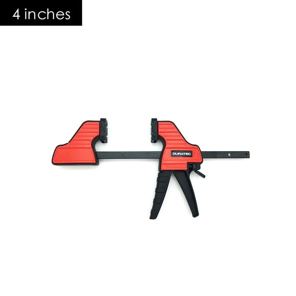 TFixol 4-Inch Fast Clip Fixing F Fixture Heavy Duty Wood Board Clamp Strong Clamp Woodworking Tool