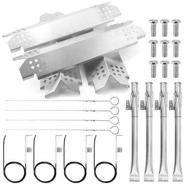 Beaquicy Cooking Grid Heat Plate Grill Replacement Parts 720-0830H,720-0888,720-0888N 304 Stainless Steel Grill Burner Tubes for Home Depot