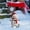 C, variant on Festive Snowman Yard Stake Outdoor Holiday Decoration Colorful Christmas Garden Art Insert for Seasonal Celebration