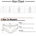 thumbnail image 2 of BLVB Cotton Underwear for Women Girls Cute High Waisted Panties Full Coverage Stretch Briefs, 2 of 2