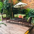 thumbnail image 7 of 4 pcs Patio Rattan Wicker Furniture Set, 7 of 7