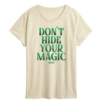 Wicked - Dont Hide Your Magic - Women's Short Sleeve Graphic T-Shirt