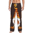 thumbnail image 1 of Balery Fall Gnomes print Men's Pajama Pants,Ultra Lightweight Pjs,Lounge Pant-Large, 1 of 6