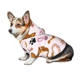 thumbnail image 6 of Bingfone Cute Dog Dog Clothes Hoodie, Pet Winter Coat,Puppy Sweatshirts For Small Dogs Boy Girl,Suitable For All Breeds-Small, 6 of 8