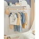thumbnail image 1 of SONGMICS Perchas Infantiles, Juego de 50, Perchas de Terciopelo con Ganchos, Perchas Antideslizantes para Ropa, Blanco, 1 of 5