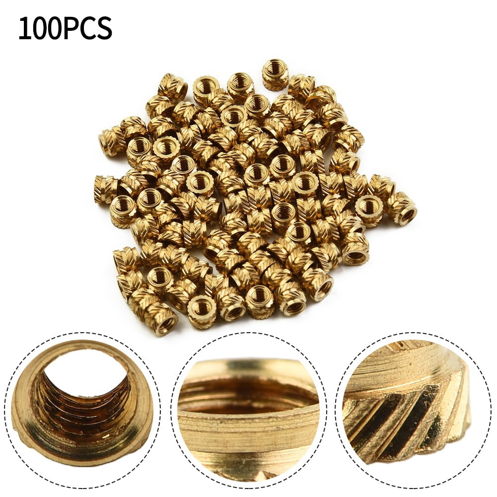 LOT DE 5 insert filete M10 x 20 mm pour bois M2Q34902 EUR 5,82 - FR