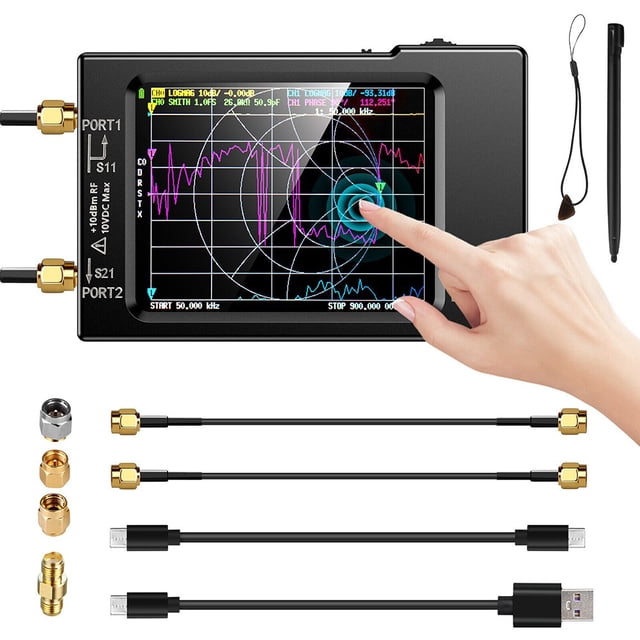 Vector Network Antenna Analyzer Mf Vhf Uhf Hf 10Khz-1.5Ghz Analyzer