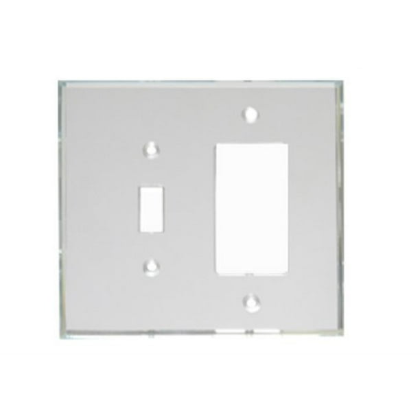 Glassalike Decora Switch Acrylic Mirror Plate Walmart Com Walmart Com