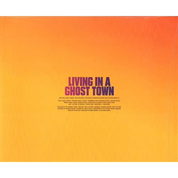 ROLLING STONES Living In A Ghost Town Vinyl Ltd. 10'' "Purple" (Vinyl Record)