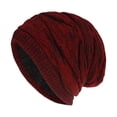 thumbnail image 3 of BAODANN Winter Hat Warm Knit Hats Soft Thick Cute Knitted Cap For Cold Weather Ladies Summer Men Plain Sock Fuzzy Sock, 3 of 3