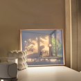 thumbnail image 4 of INS Deco-pintura de luz Led, enchufe USB, atenuación de pared, obra de arte, lámpara de mesa, regalo, luz solar interior, ventana, foto de madera, noche luminosa, 4 of 4