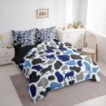 thumbnail image 3 of Feelyou Leopard Twin Bedding Sets 7-Piece, Polkadots Camo Camouflage Bedding Comforter Set, 3 of 8