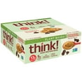 thumbnail image 2 of think! Plant Based High Protein Bar, Peanut Butter Chocolate Chip, 13g Protein, Gluten Free, Vegan, 10 Count, 2 of 6