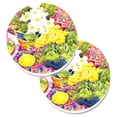 thumbnail image 1 of Ensemble d'Onagre à Fleurs de 2 Gobelets Sous-Verres, 1 of 1