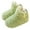 Green Closed Back, variant on Woobling Women House Slipper Memory Foam Fleece Boots Slip On Slippers Casual Clog Shoe Ladies Fuzzy Anti-Slip Warm Shoes White Closed Back 7-7.5