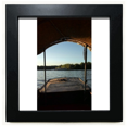 thumbnail image 1 of Mira en la distancia Mesa de pared con marco cuadrado negro, 1 of 4