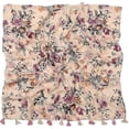 thumbnail image 2 of Bufanda bohemia para mujer, ligera, con estampado floral, chal con flecos, moda otoño-invierno, 2 of 5