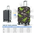 thumbnail image 6 of Disketp Dinosaur Skeleton Elastic Travel Luggage Cover Travel Suitcase Protective Cover For Trunk Case Apply To 18''-32'' Suitcase Cover (Luggage not included)-Medium, 6 of 9