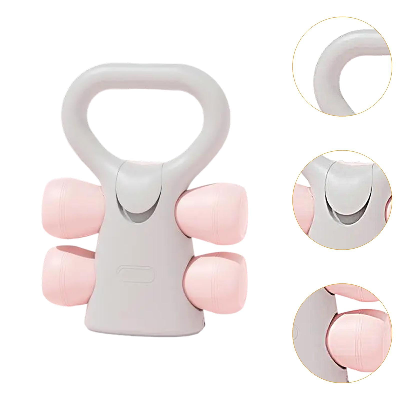 GARENDE Dumbbell Kettlebell Adjustable Dumbbell Set for Home Gym Weight Lifting Pink