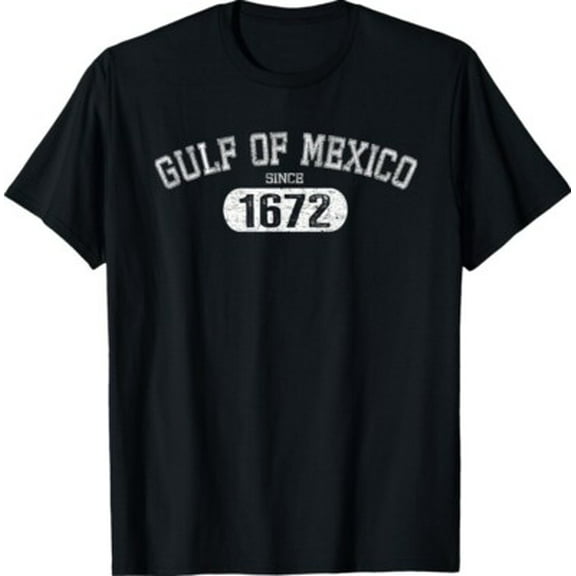 Velto Gulf Of Mexico 1672 Gulf of Mexico Not US America Unisex T-Shirt All Size S-5XL