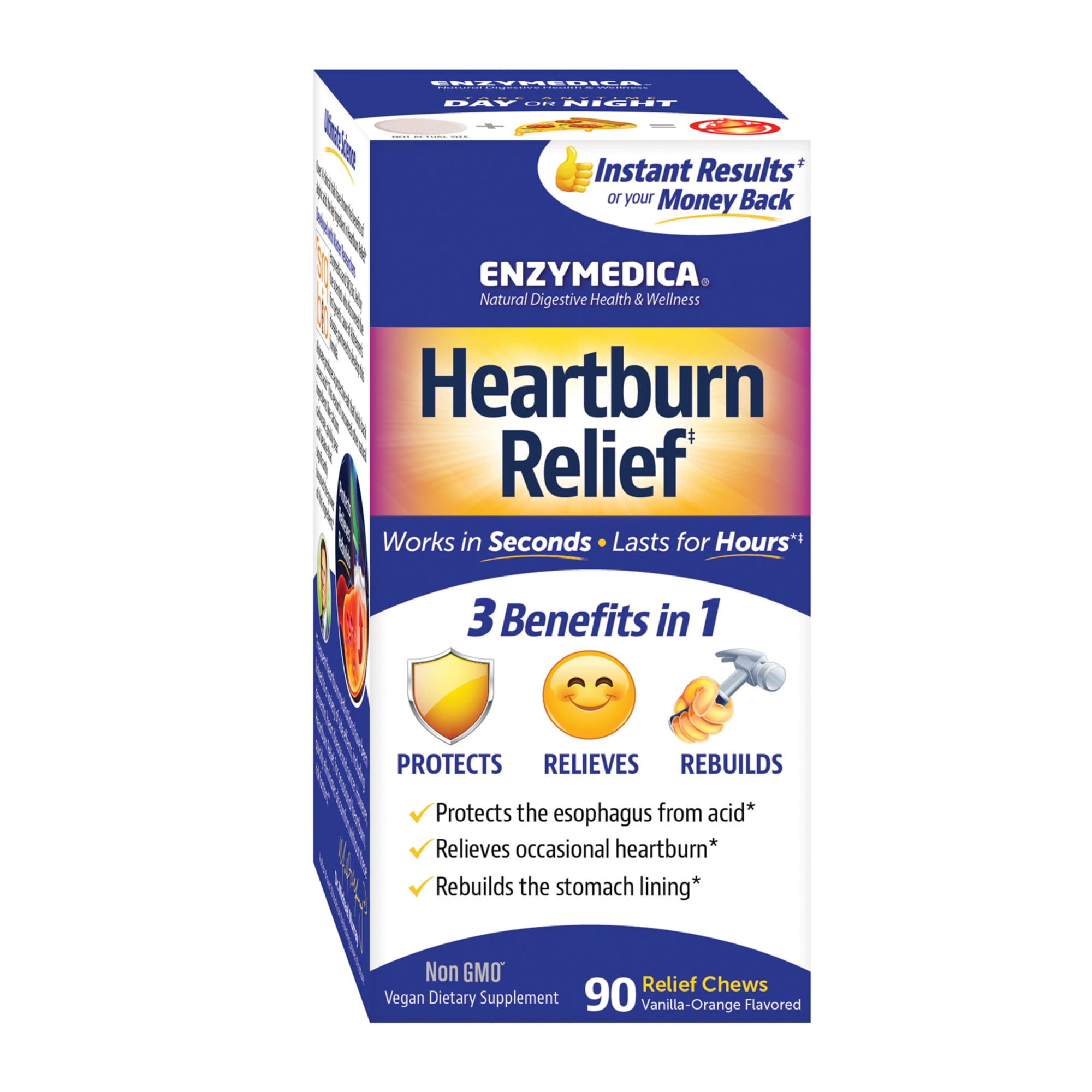 Enzymedica Heartburn Relief Dietary Supplement To Help Soothe