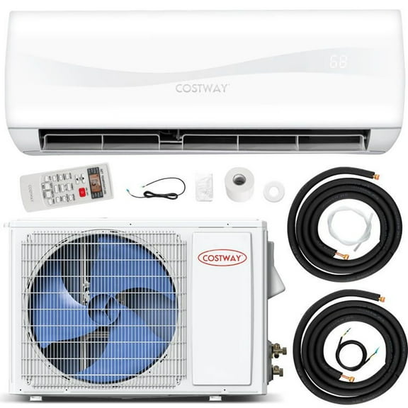 Spaco 12000 BTU 20 SEER2 115V Ductless Mini Split Air Conditioner, Inverter Air Conditioner Heat Pump System
