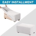 thumbnail image 5 of Slipcovers Stretch Storage Ottoman Covers Foot Rest Sofa Slipcovers Furniture Pr, 5 of 5