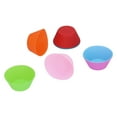 thumbnail image 2 of Muffin Cup, Cake  Heat-Resistant Reusable 8Pcs/Set Practical  For Lunch/snacks For Bakery For Home For Baking, 2 of 8