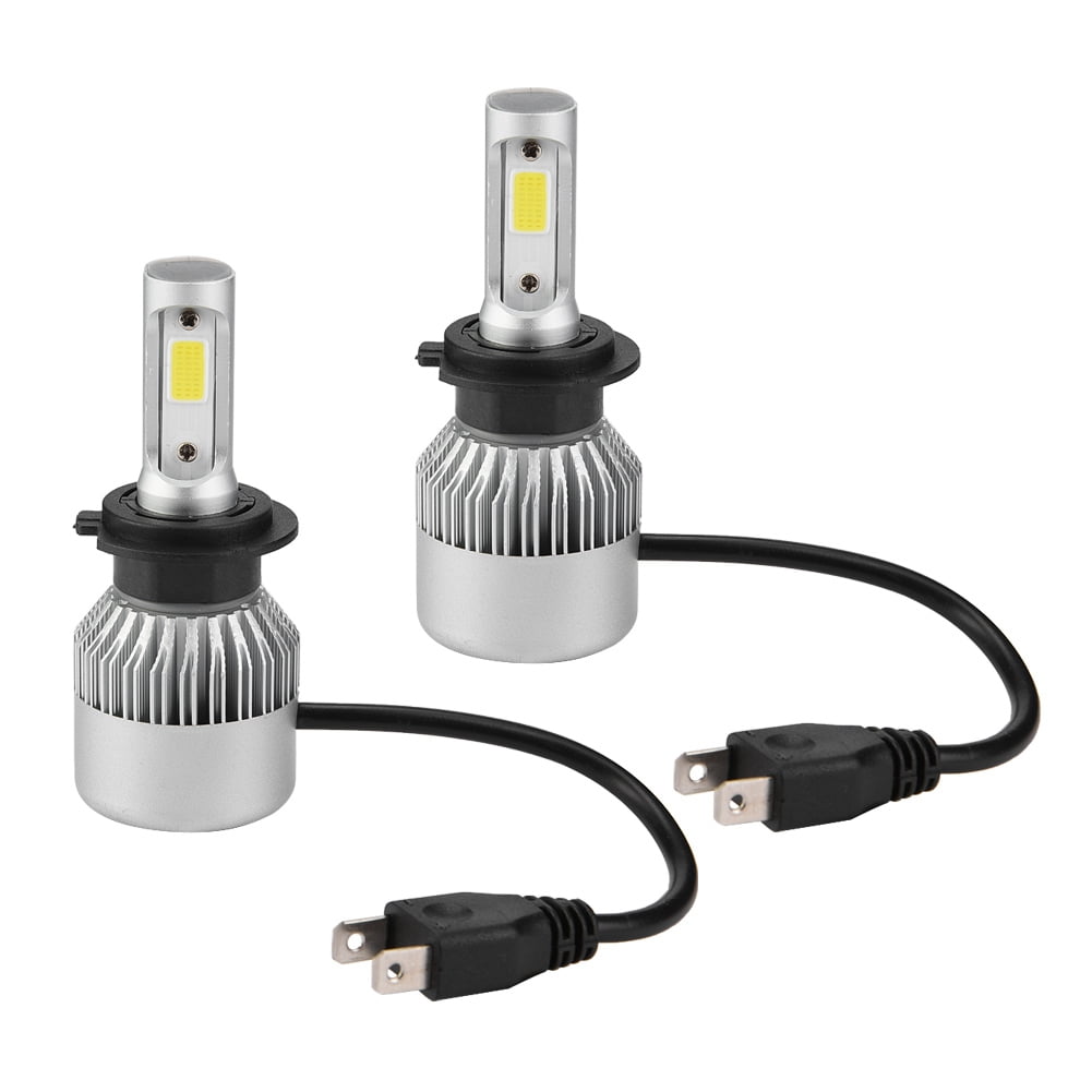 Mgaxyff 2pcs H7 Headlights,Car LED Headlight,Pair of H7 LED 36W 8000LM