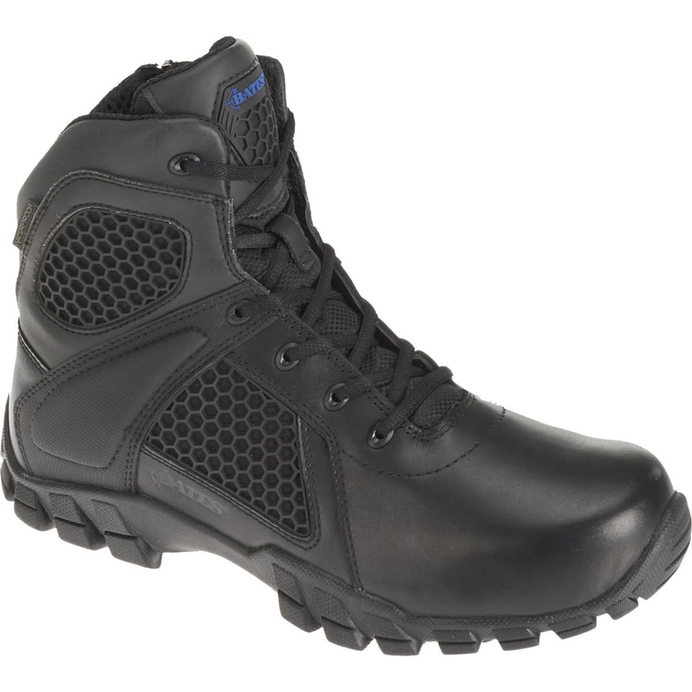 bates men's 6 inch strike side zip waterproof tactical boot