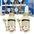 thumbnail image 3 of Hydraulic Coupling Adapter 2Pcs Hydraulic Test Adapter High Pressure Hose Fitting Measuring Point Coupling Tool, Automotive Stethoscopes, 3 of 8