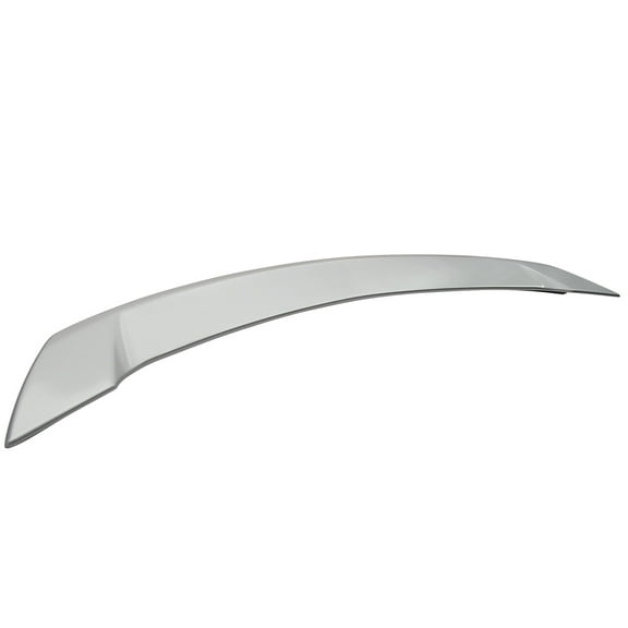 Ikon Motorsports Compatible with 10-13 Camaro ZL1 Trunk Spoiler Painted WA636R Switchblade Silver Metallic