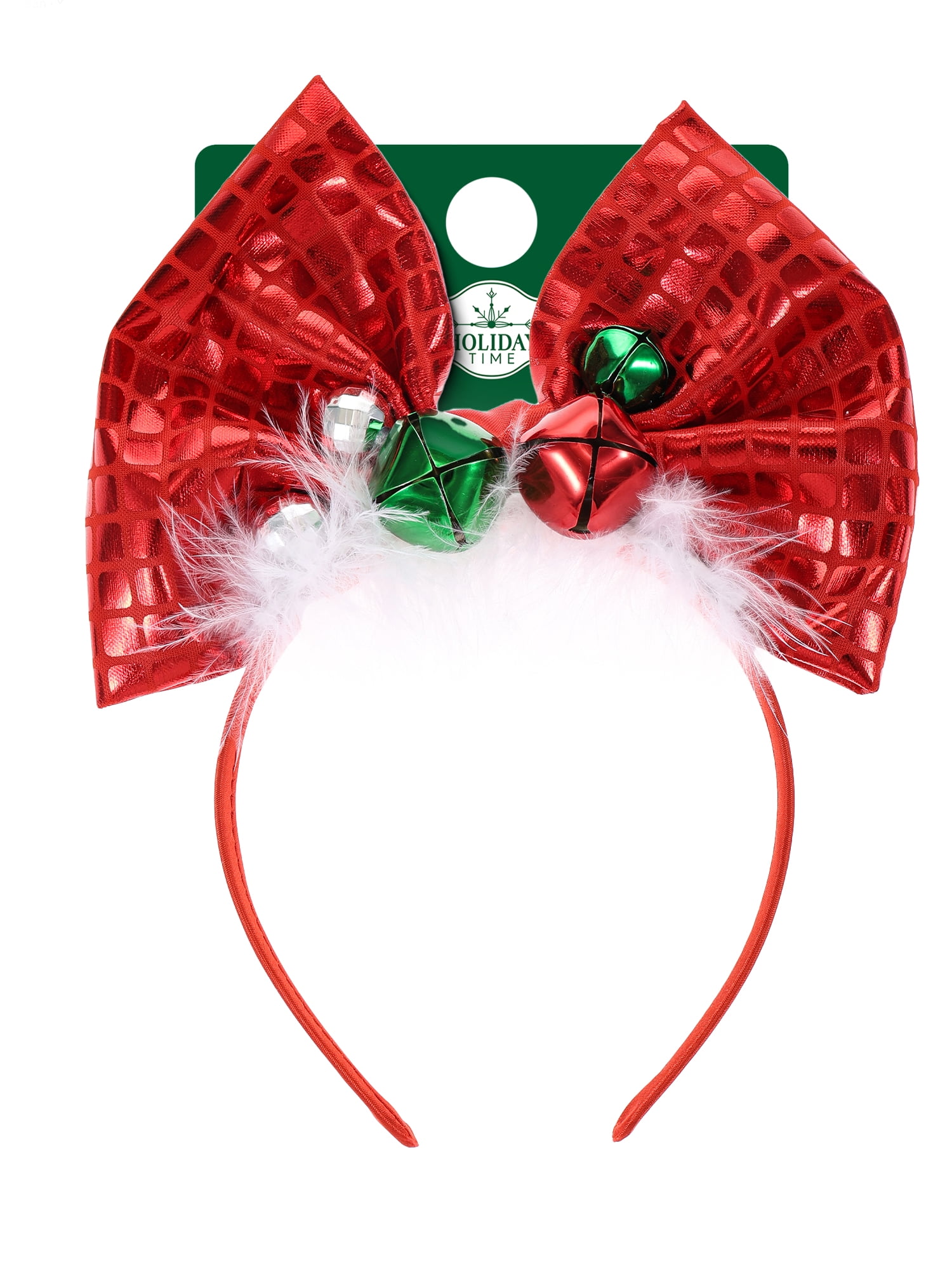 Holiday Time Red Bow Headband, 1 Piece