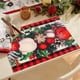 thumbnail image 2 of Manteles individuales navideños de Navidad, decoración de mesa de árbol de Navidad de 17,3x13,4 pulgadas, manteles individuales navideños, 1 unidad(Multicolor, Unitalla), 2 of 4