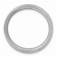 thumbnail image 2 of Sterling Silver Stackable Expressions Rhodium Satin Ring - Size 9, 2 of 3
