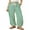 Green Stripe, variant on DOKOTOO Womens Drawstring Striped Pants Loose Elastic Waist Wide Leg Pants Trousers Casual Comfy Lounge Pants Trousers with Pockets